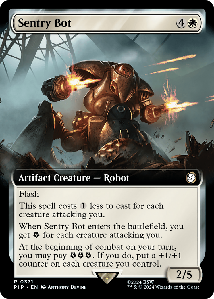 Sentry Bot (PIP-371) (Extended Art) (Foil)