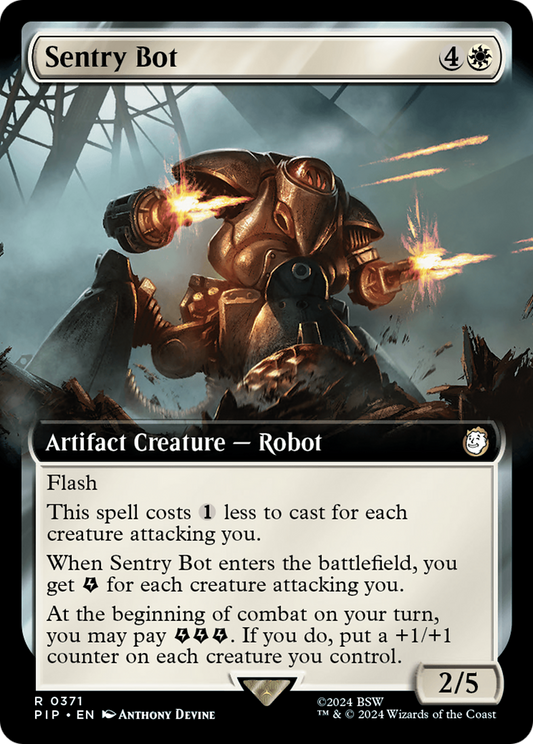 Sentry Bot (PIP-371) (Extended Art) (Foil)