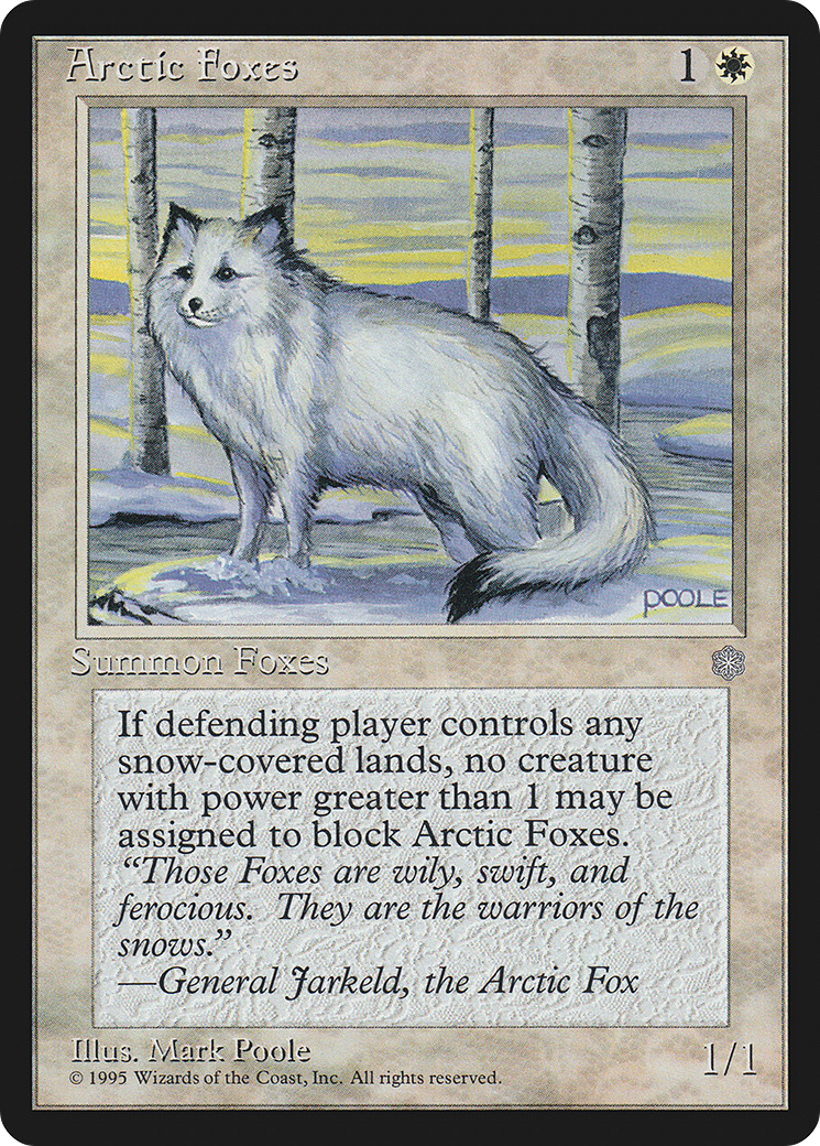 Arctic Foxes (ICE-002)