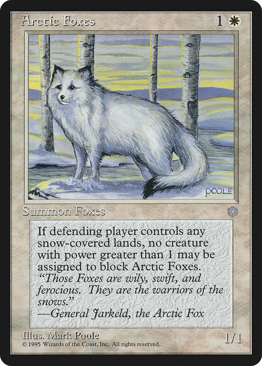 Arctic Foxes (ICE-002)