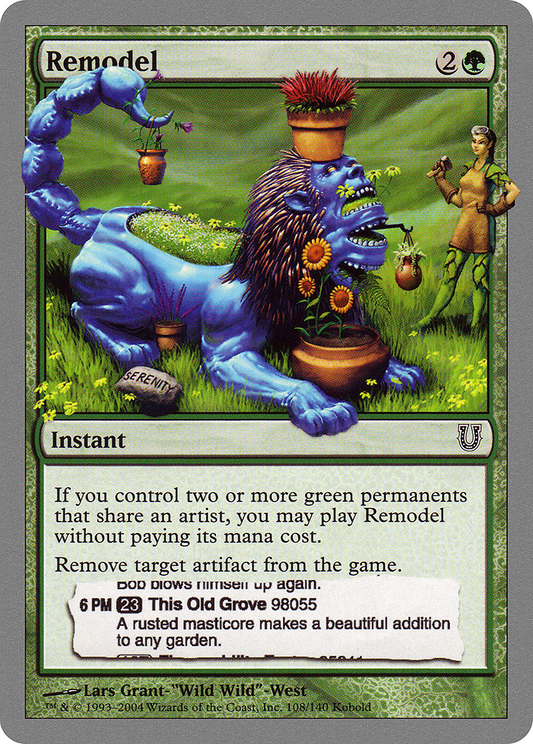Remodel (UNH-108) (Foil)