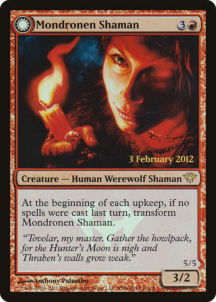 Mondronen Shaman // Tovolar's Magehunter (LARP-98★) (Foil)