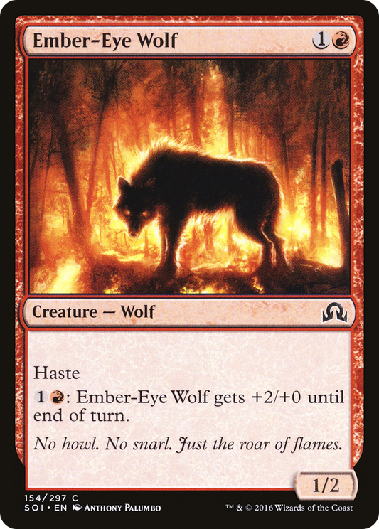 Ember-Eye Wolf (SOI-154) (Foil)