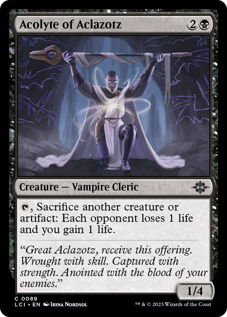 Acolyte of Aclazotz (LCI-089)