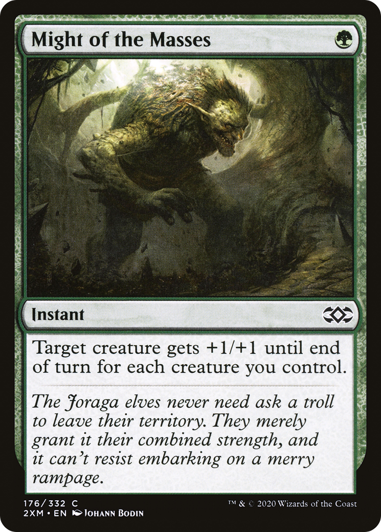 Might of the Masses (2XM-176) (Foil)