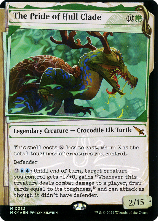 The Pride of Hull Clade (MKM-382) (Showcase) (Invisible Ink) (Foil)