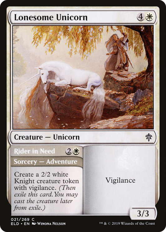 Lonesome Unicorn // Rider in Need (ELD-021) (Foil)