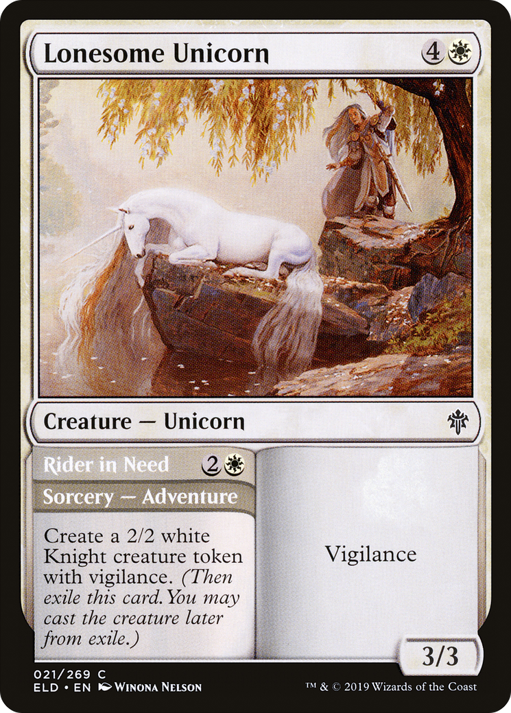 Lonesome Unicorn // Rider in Need (ELD-021)
