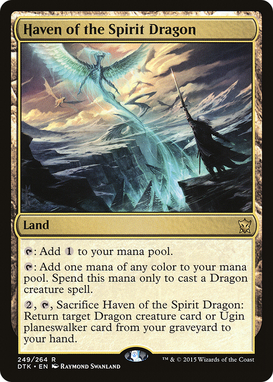 Haven of the Spirit Dragon (DTK-249) (Foil)