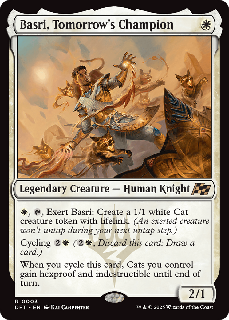 Basri, Tomorrow's Champion (DFT-003) (Foil)