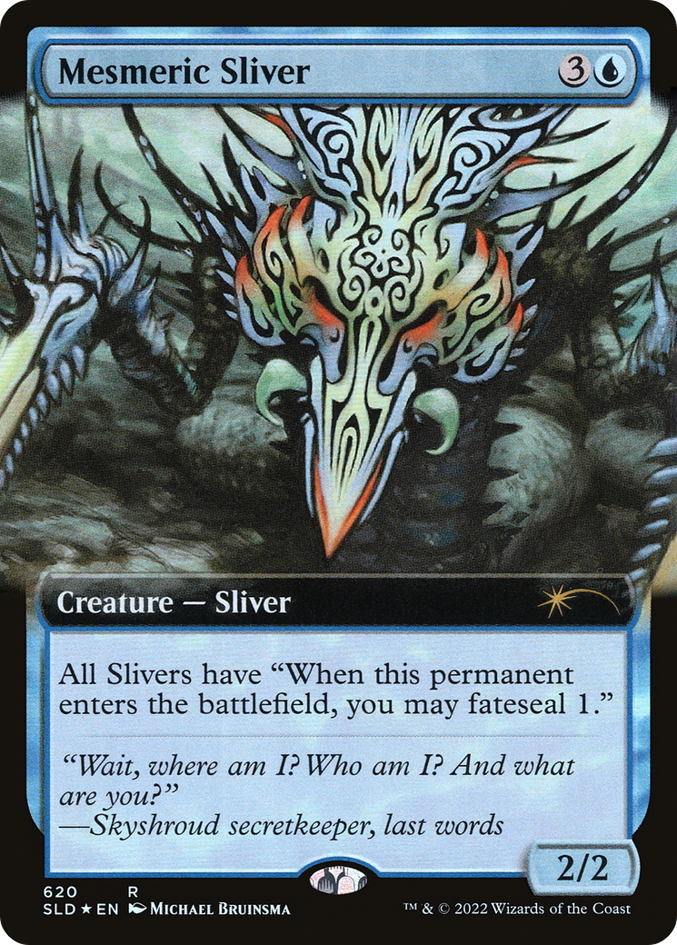 Mesmeric Sliver (SLD-620) (Extended Art) (Foil)