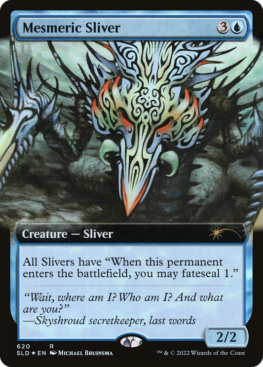 Mesmeric Sliver (SLD-620) (Extended Art) (Foil)