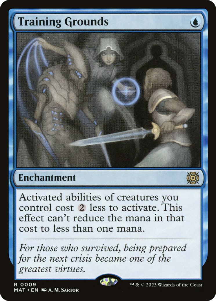 Training Grounds (MAT-009) (Foil)