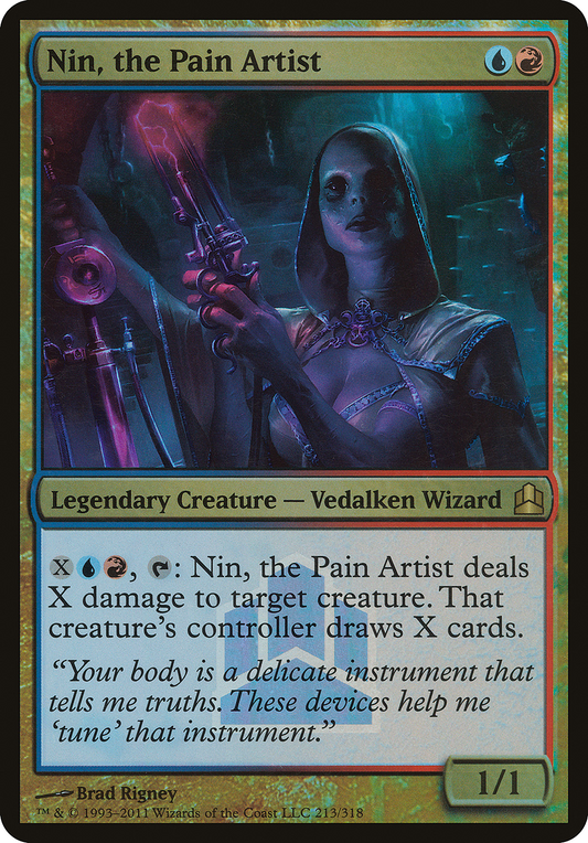 Nin, the Pain Artist (OVER-213) (Foil)