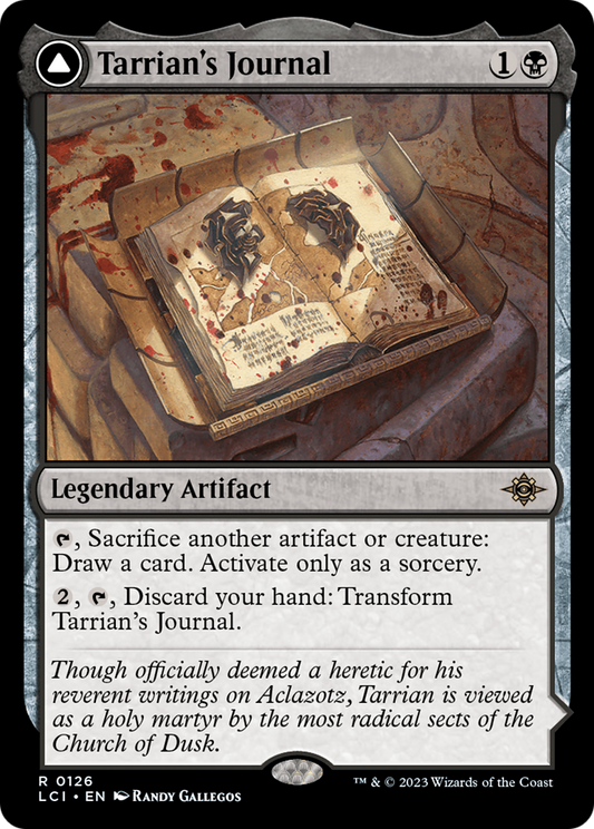 Tarrian's Journal // The Tomb of Aclazotz (LCI-126) (Foil)