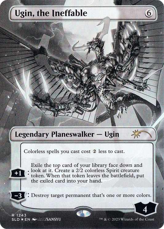 Ugin, the Ineffable (SLD-1243) (Borderless) (Foil)