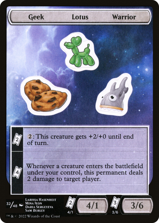 Geek Lotus Warrior (UNF-032)