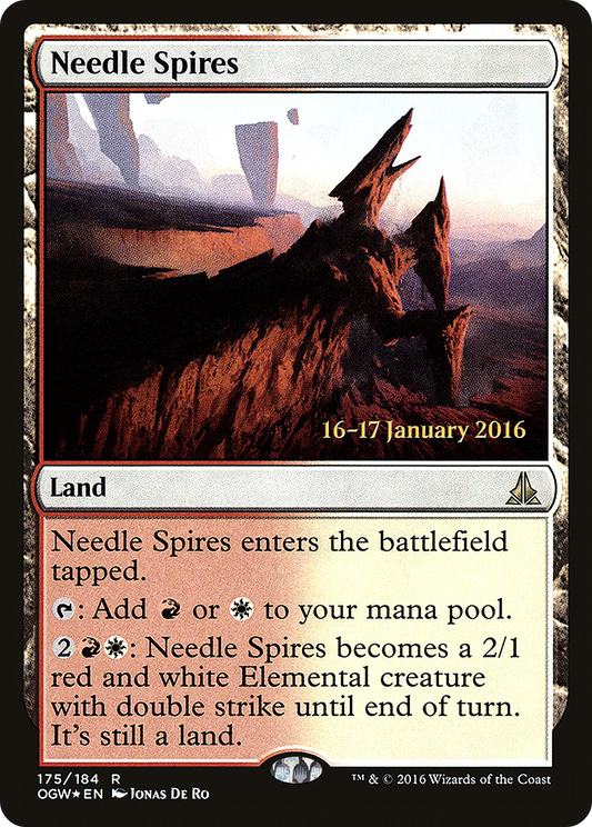 Needle Spires (PRE-175S) (Foil)
