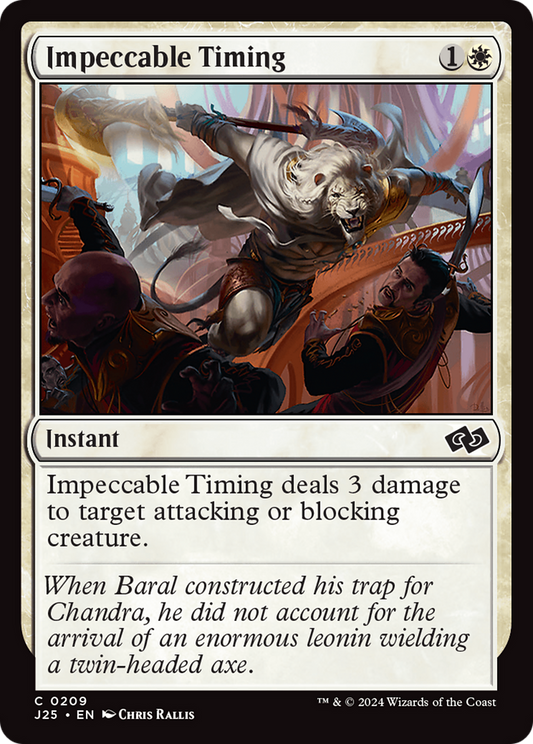 Impeccable Timing (J25-209)