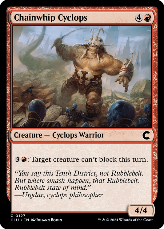 Chainwhip Cyclops (CLU-127)