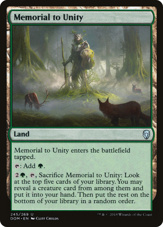 Memorial to Unity (DOM-245) (Foil)