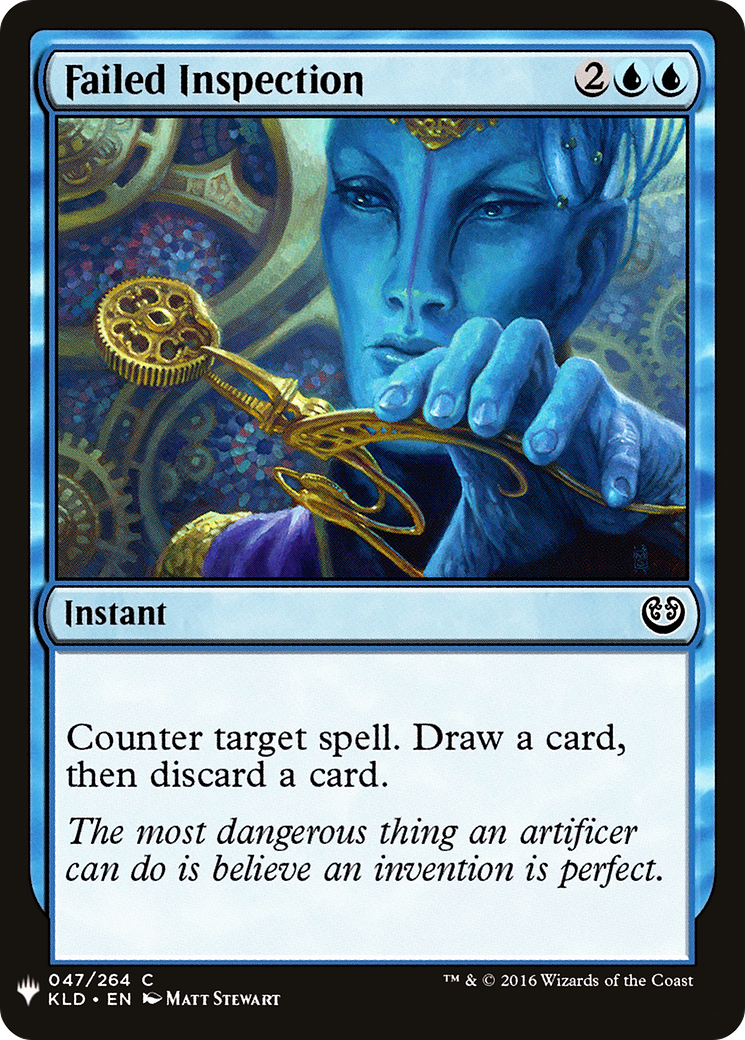 Failed Inspection (LIST-KLD-47)
