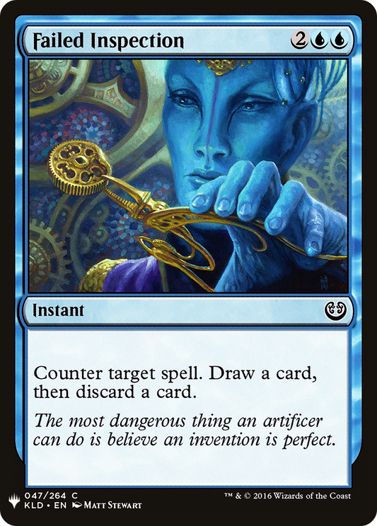 Failed Inspection (LIST-KLD-47)