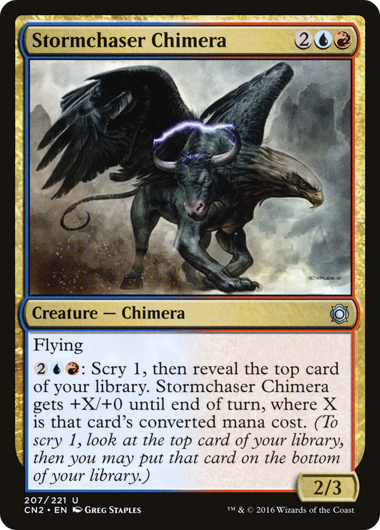 Stormchaser Chimera (CN2-207) (Foil)