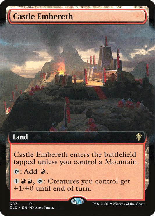 Castle Embereth (ELD-387) (Extended Art) (Foil)