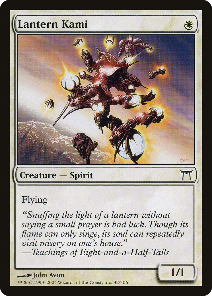 Lantern Kami (CHK-032) (Foil)