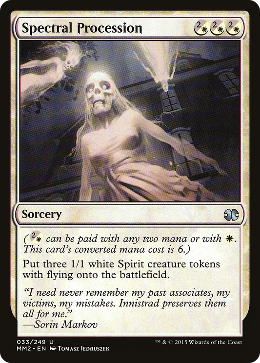 Spectral Procession (MM2-033) (Foil)