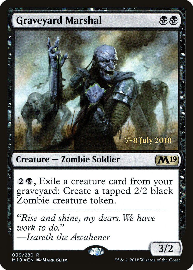 Graveyard Marshal (PRE-99S) (Foil)