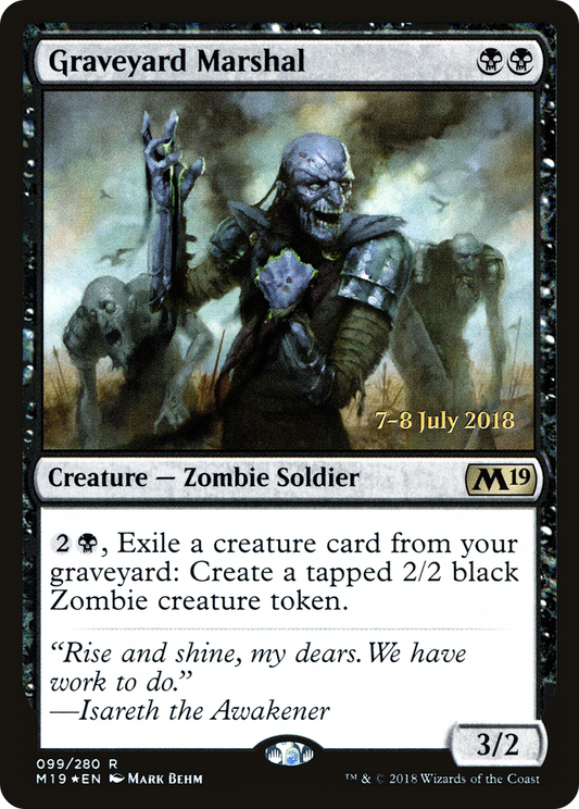 Graveyard Marshal (PRE-99S) (Foil)