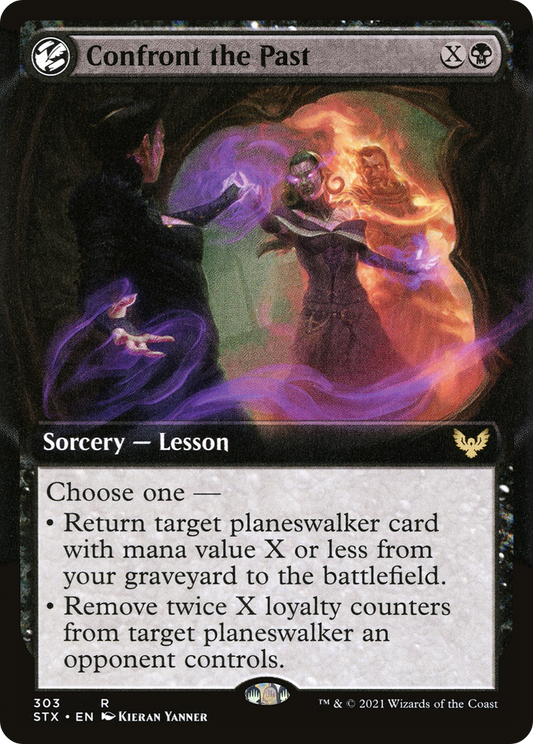 Confront the Past (STX-303) (Extended Art) (Foil)