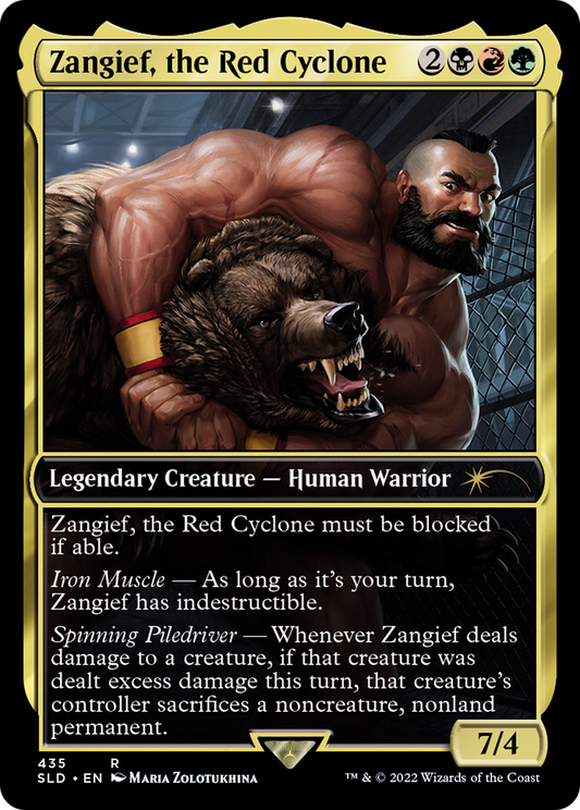 Zangief, the Red Cyclone / Maarika, Brutal Gladiator (SLD-435)
