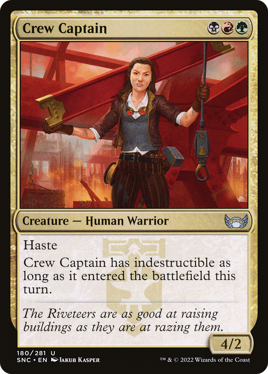 Crew Captain (SNC-180) (Foil)