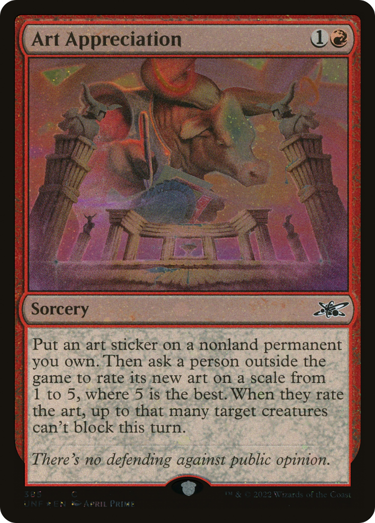 Art Appreciation (UNF-385) (Galaxy Foil)