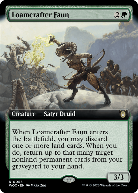 Loamcrafter Faun (WOC-055) (Extended Art)