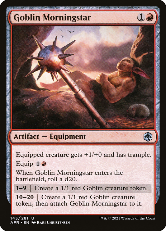 Goblin Morningstar (AFR-145) (Foil)