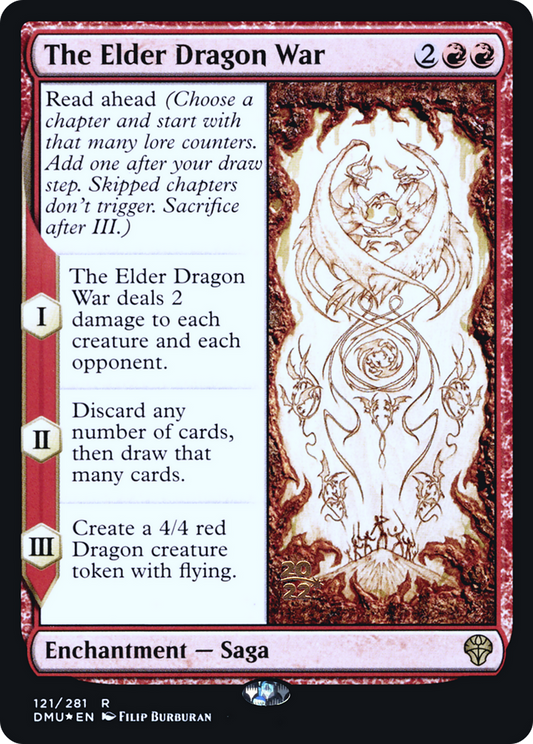 The Elder Dragon War (PRE-121S) (Foil)