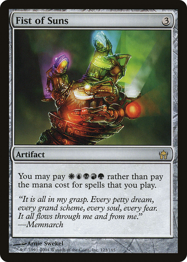 Fist of Suns (5DN-123) (Foil)