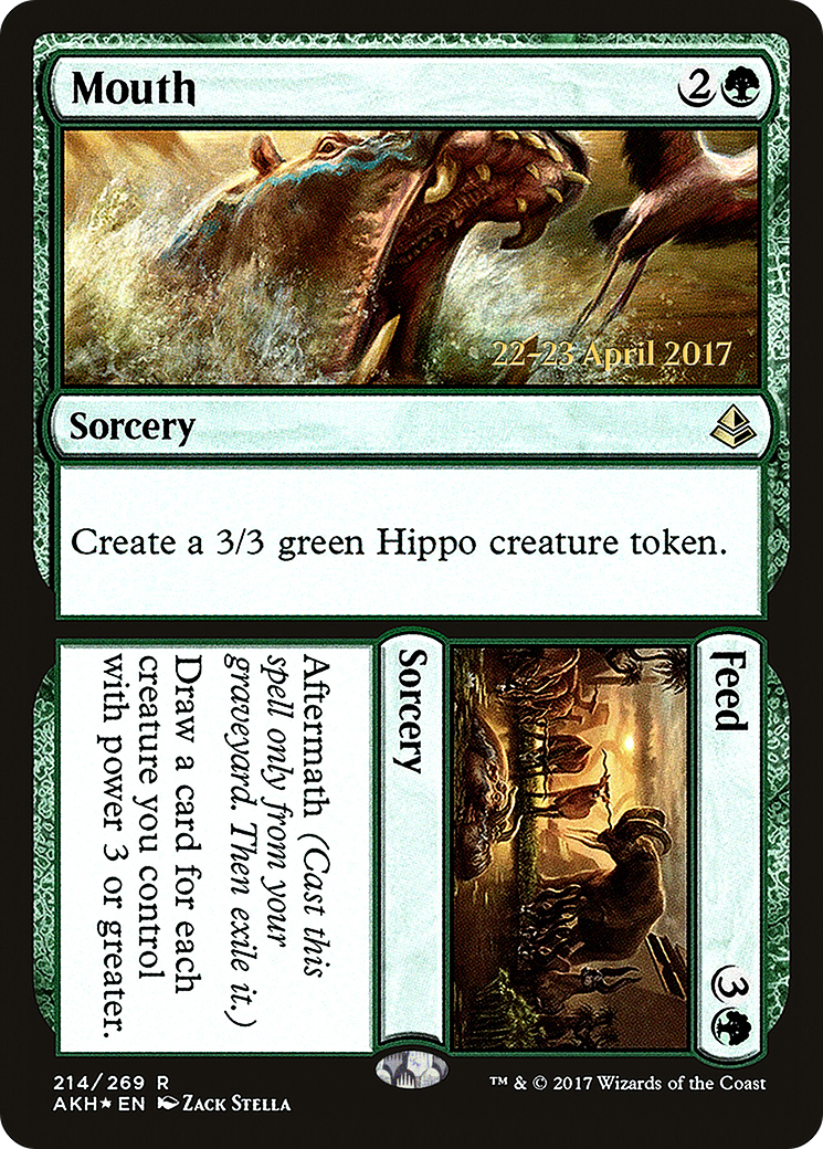Mouth // Feed (PRE-214S) (Foil)
