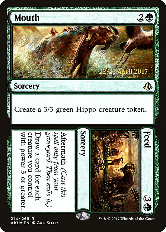 Mouth // Feed (PRE-214S) (Foil)