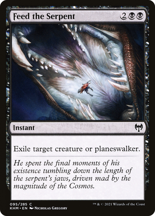 Feed the Serpent (KHM-095) (Foil)