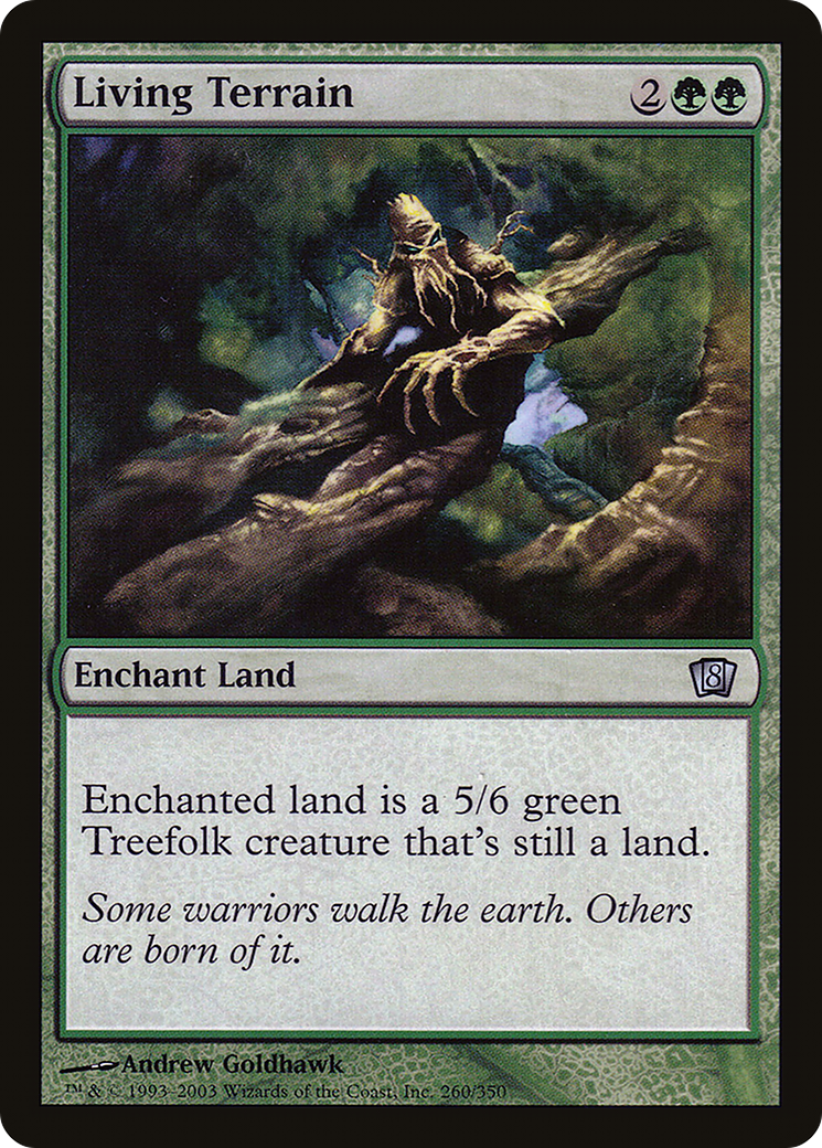 Living Terrain (8ED-260★) (Foil)
