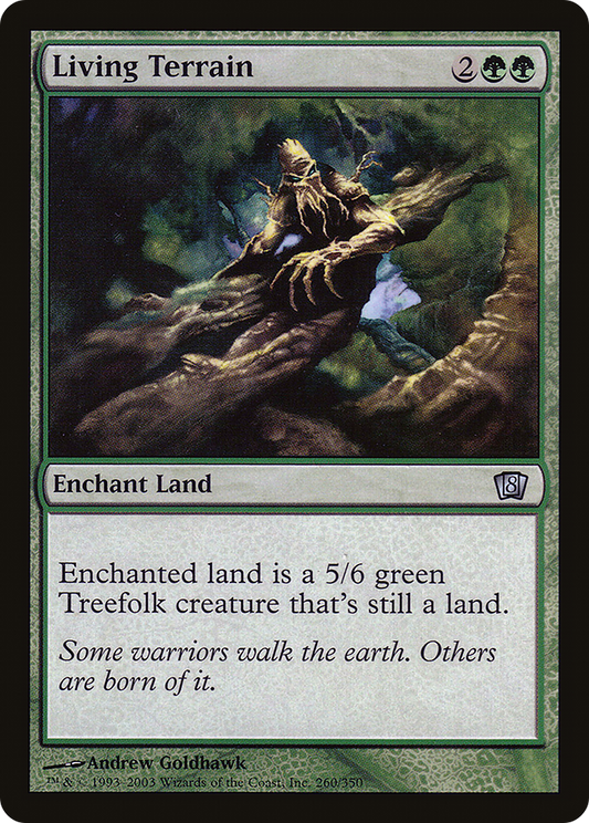 Living Terrain (8ED-260★) (Foil)