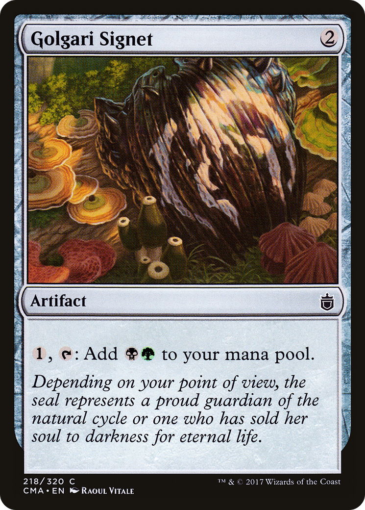 Golgari Signet (CMA-218)