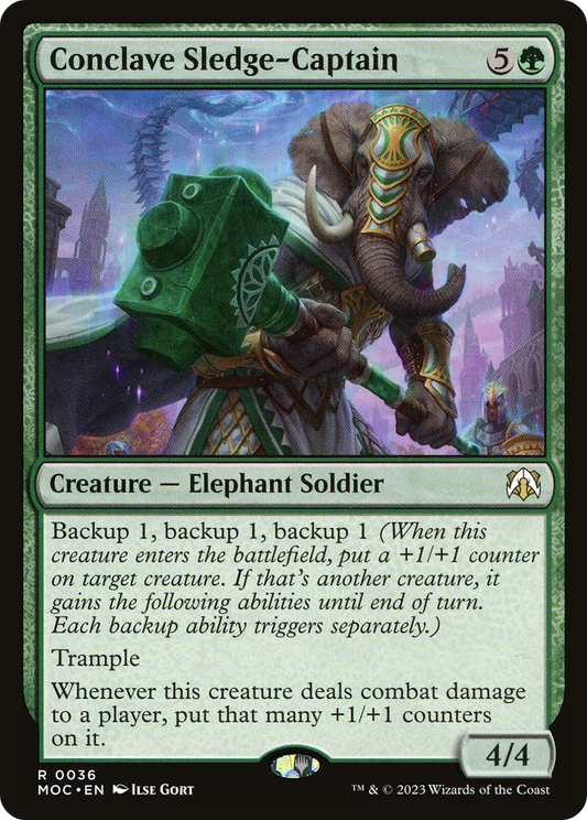 Conclave Sledge-Captain (MOC-036)