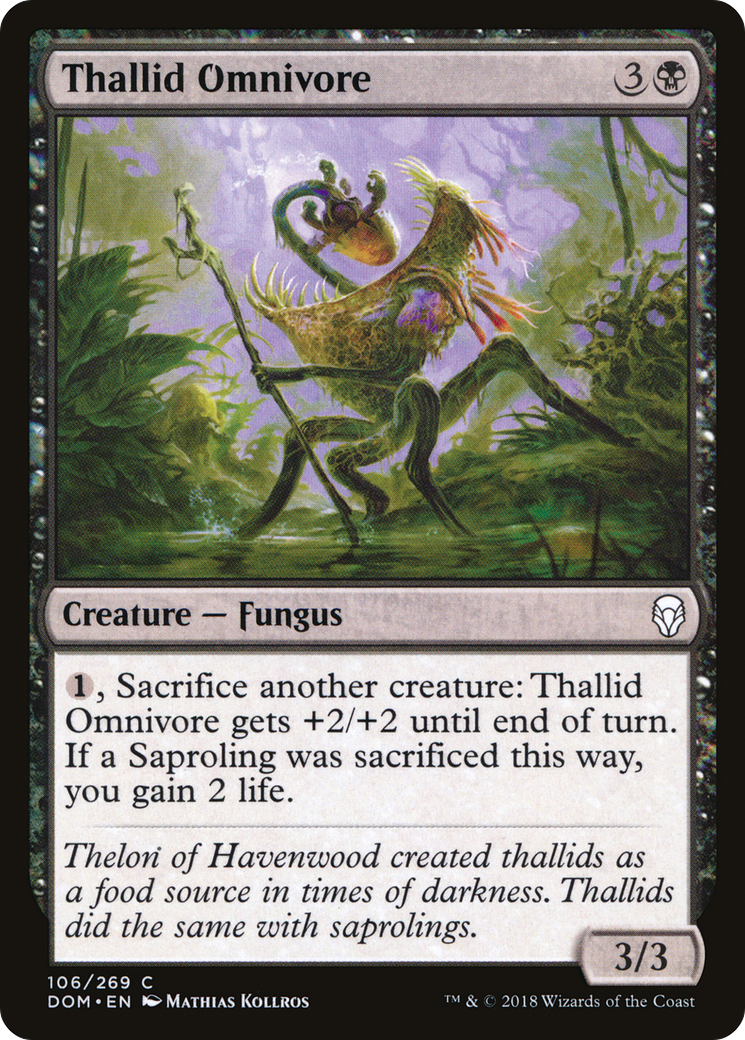 Thallid Omnivore (DOM-106) (Foil)