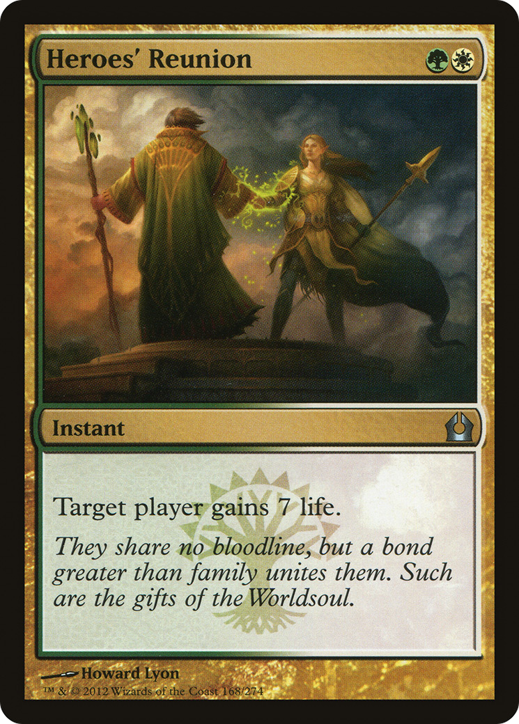 Heroes' Reunion (RTR-168) (Foil)